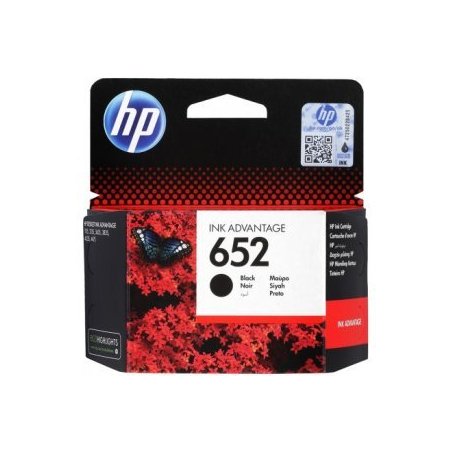 Cartuccia originale HP F6V25AE (652) nero 360 pagine