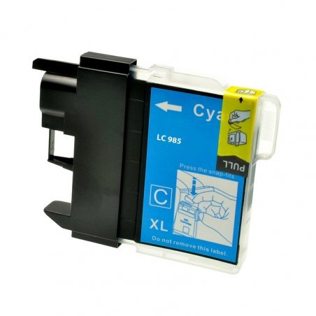 Cartuccia ciano compatibile con Brother LC-985C