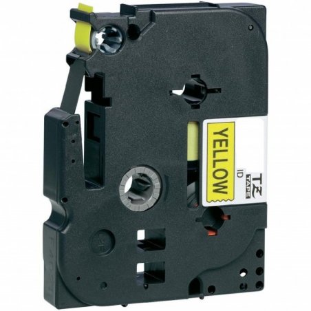 Nastri nero su giallo compatibile con Brother TZE-631