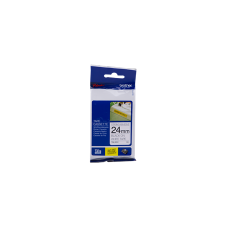 Nastri originale BROTHER TZE-S251 nero su bianco extra strong 8 METRI