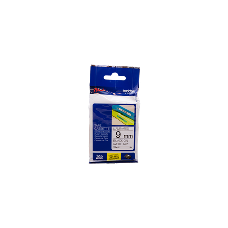 Nastri originale BROTHER TZE-221 nero su bianco 8 METRI