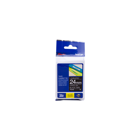 Nastri originale BROTHER TZE-355 bianco su nero 8 METRI