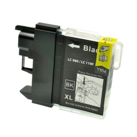 Cartuccia nero compatibile con Brother LC-1100BK