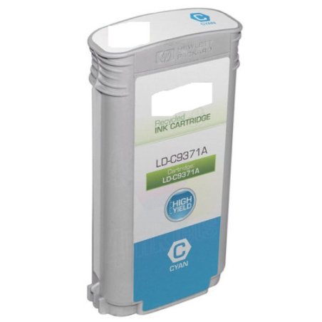 Cartuccia ciano compatibile con HP C9371A (72)