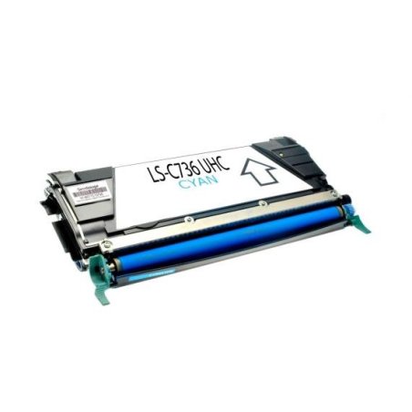 Toner ciano compatibile con Lexmark C734A1CG