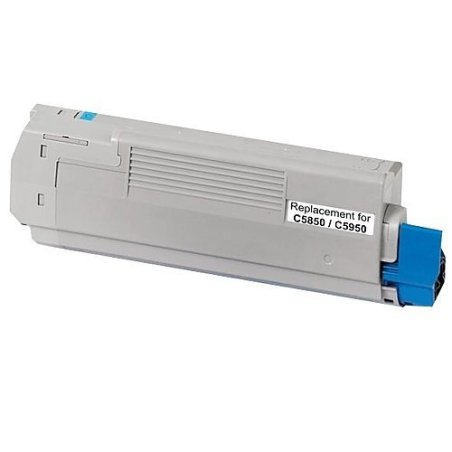 Toner ciano compatibile con Oki 43865723 