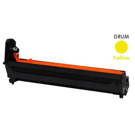 Tamburo giallo compatibile con Oki 43449013