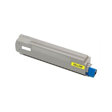 Toner giallo compatibile con Oki 44059257 