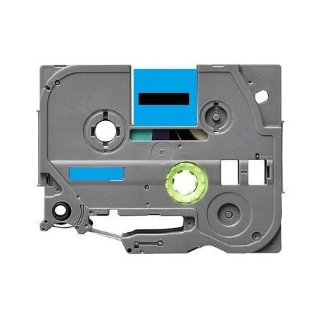 Nastri nero su blu pastello compatibile con Brother TZE-MQ531