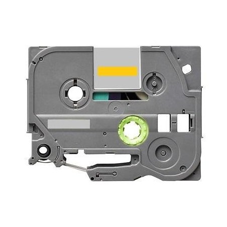 Nastri oro su argento satinato compatibile con Brother TZE-MQ934