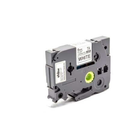 Nastri nero su bianco compatibile con Brother TZE-FX211